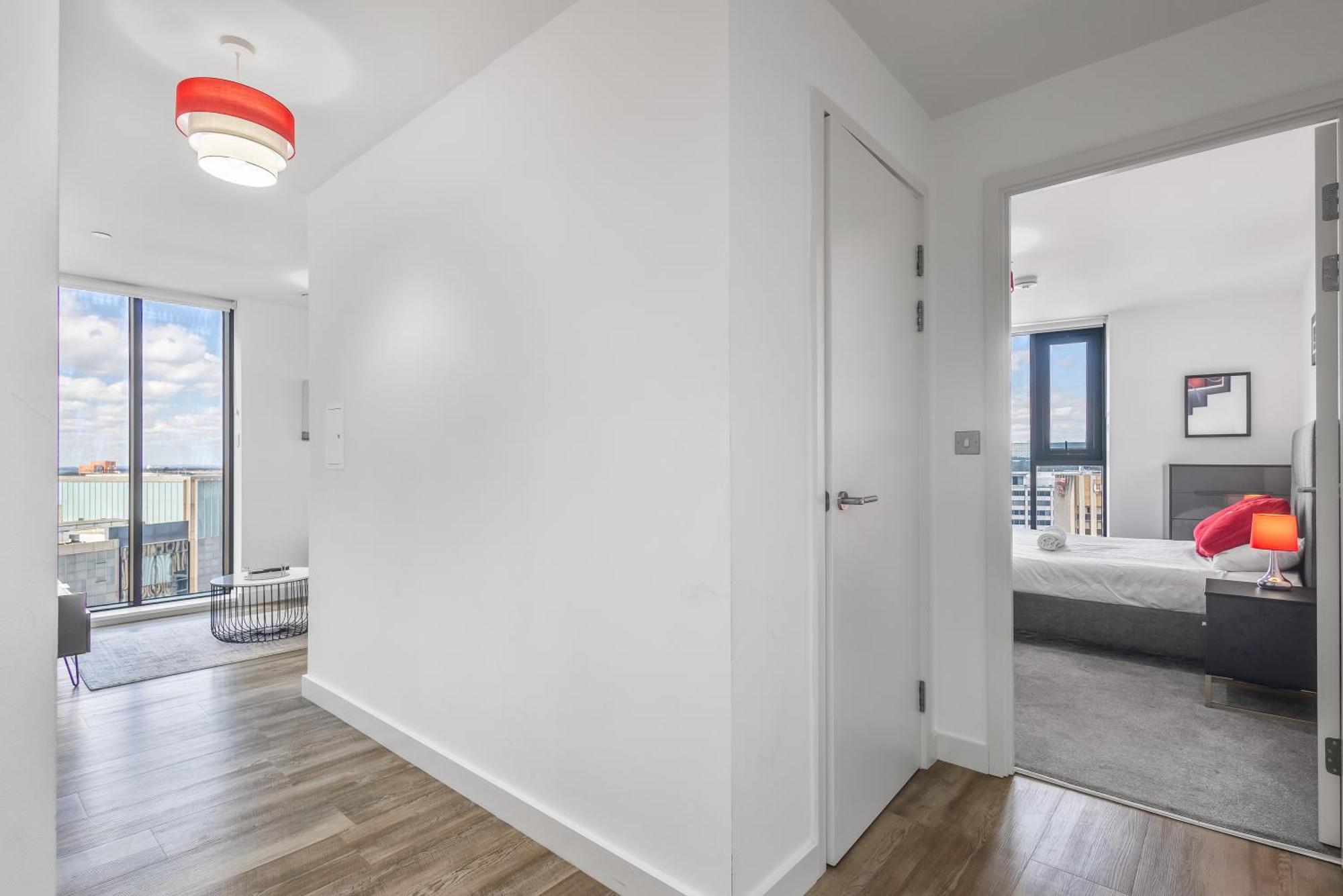 Luxury 2 Bedroom Apartment, On Broad Street! Birmingham Bagian luar foto