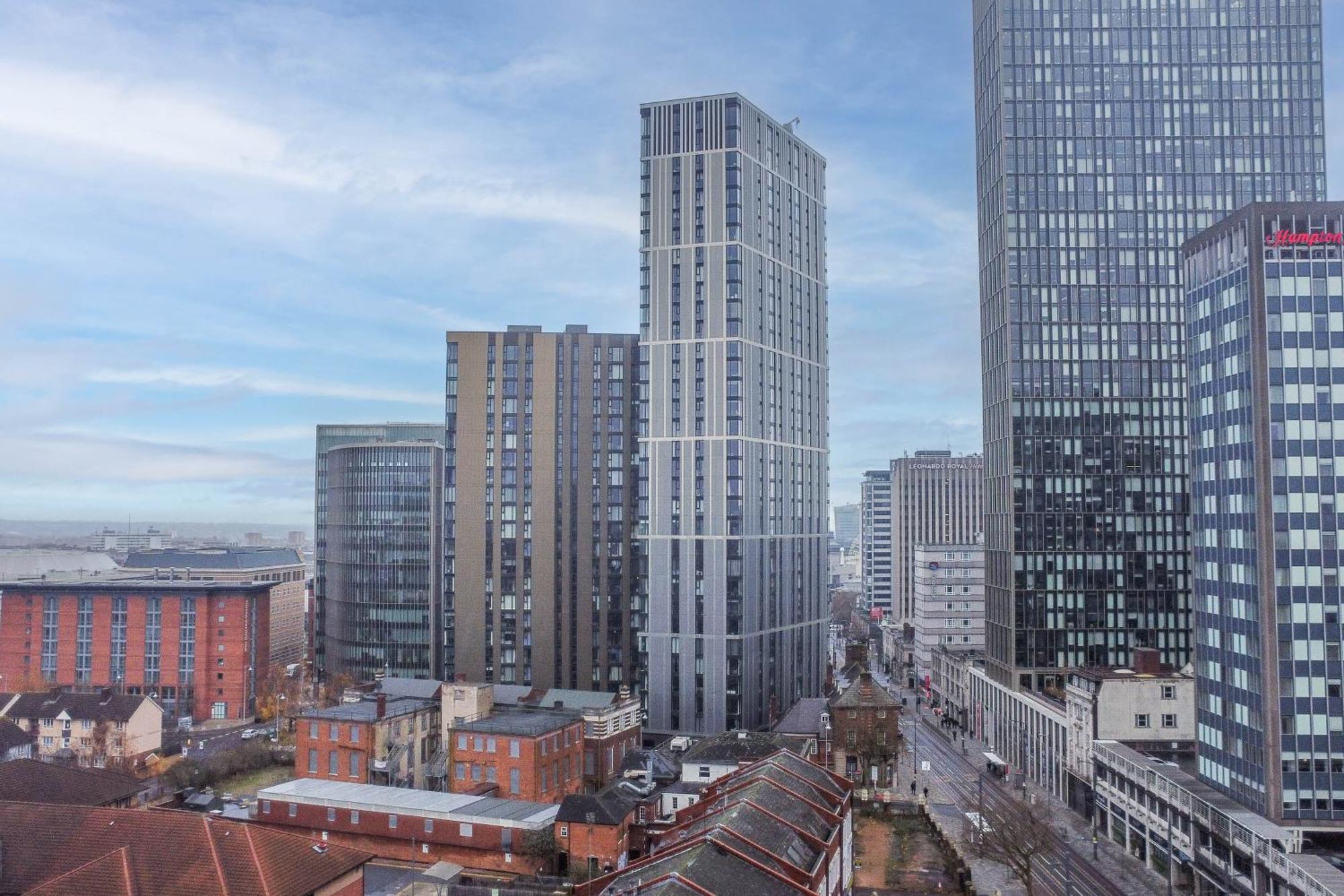 Luxury 2 Bedroom Apartment, On Broad Street! Birmingham Bagian luar foto